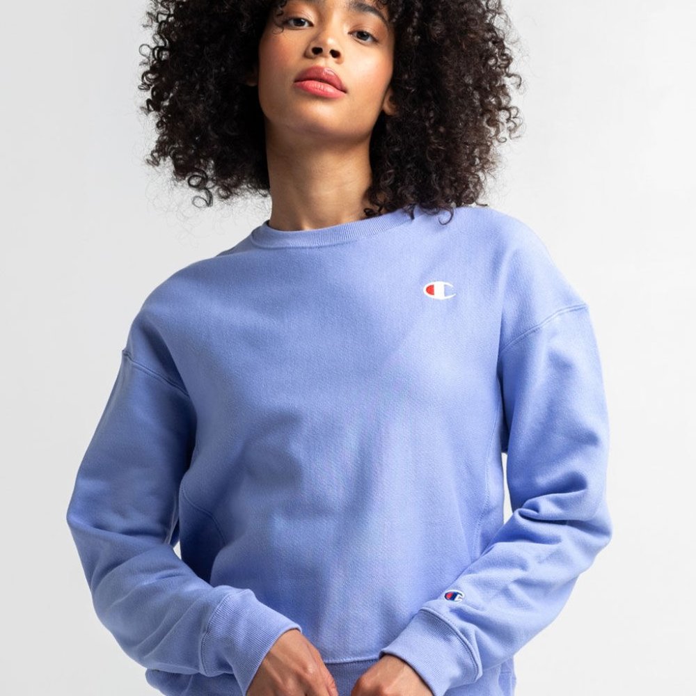 Periwinkle Champion Crewneck